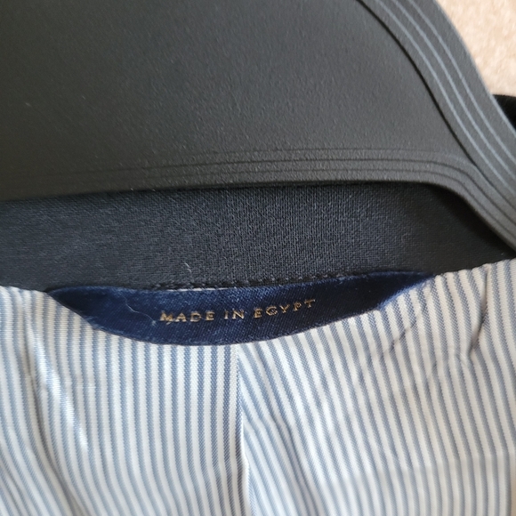 Brooks Brothers Fitgerald Black Blazer  Wool Blend Old money career Size 48R‎ - Picture 5 of 11